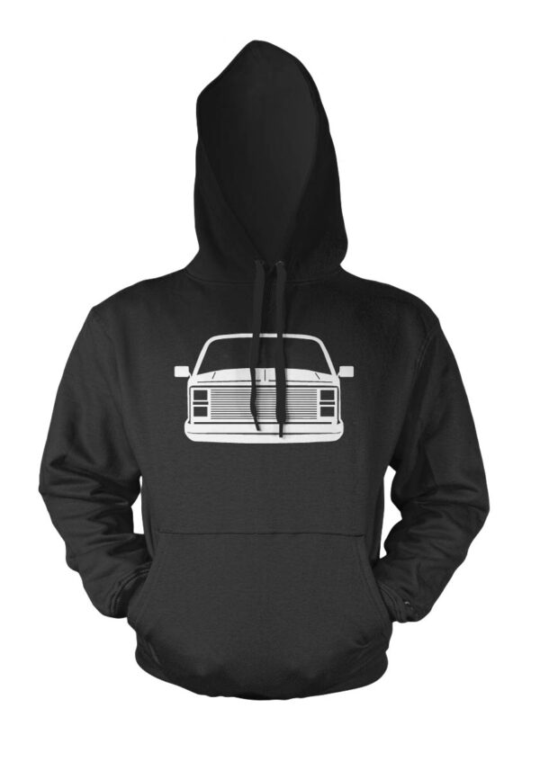 Square Body Front View Hoodie